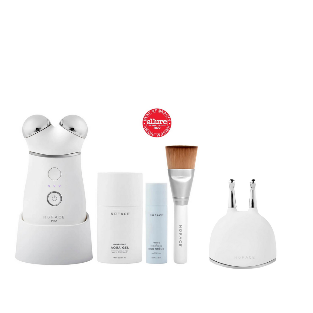 NuFACE Trinity®+ PRO and Effective Lip & Eye Attachment – Dermaly Shop
